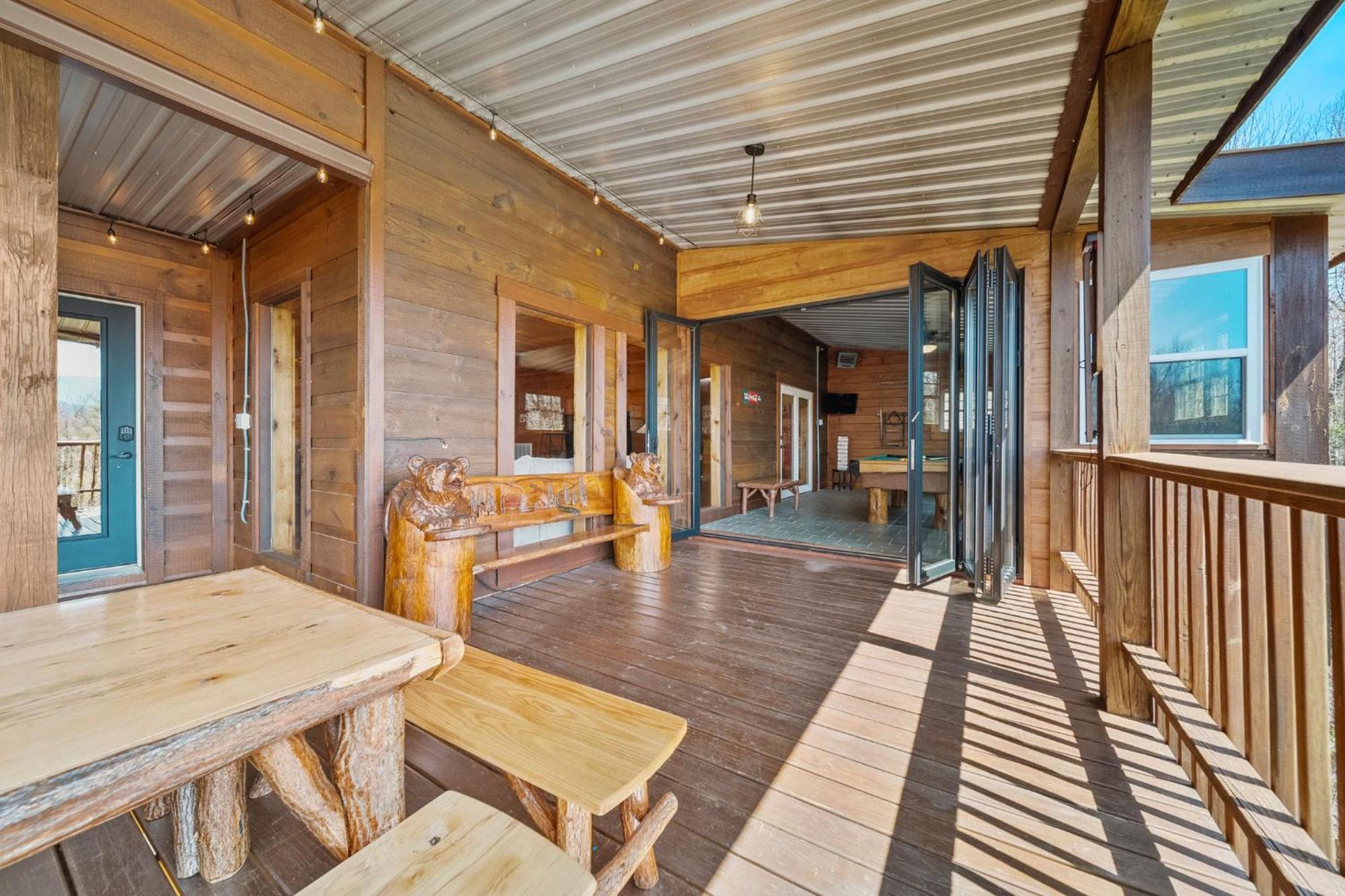 Stairway To Heaven Cabin By Staycating Gatlinburg Exterior foto