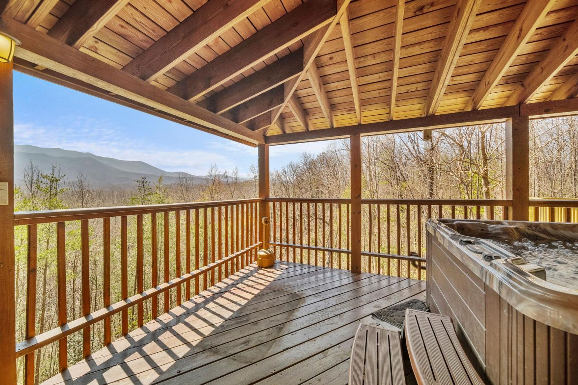 Stairway To Heaven Cabin By Staycating Gatlinburg Exterior foto