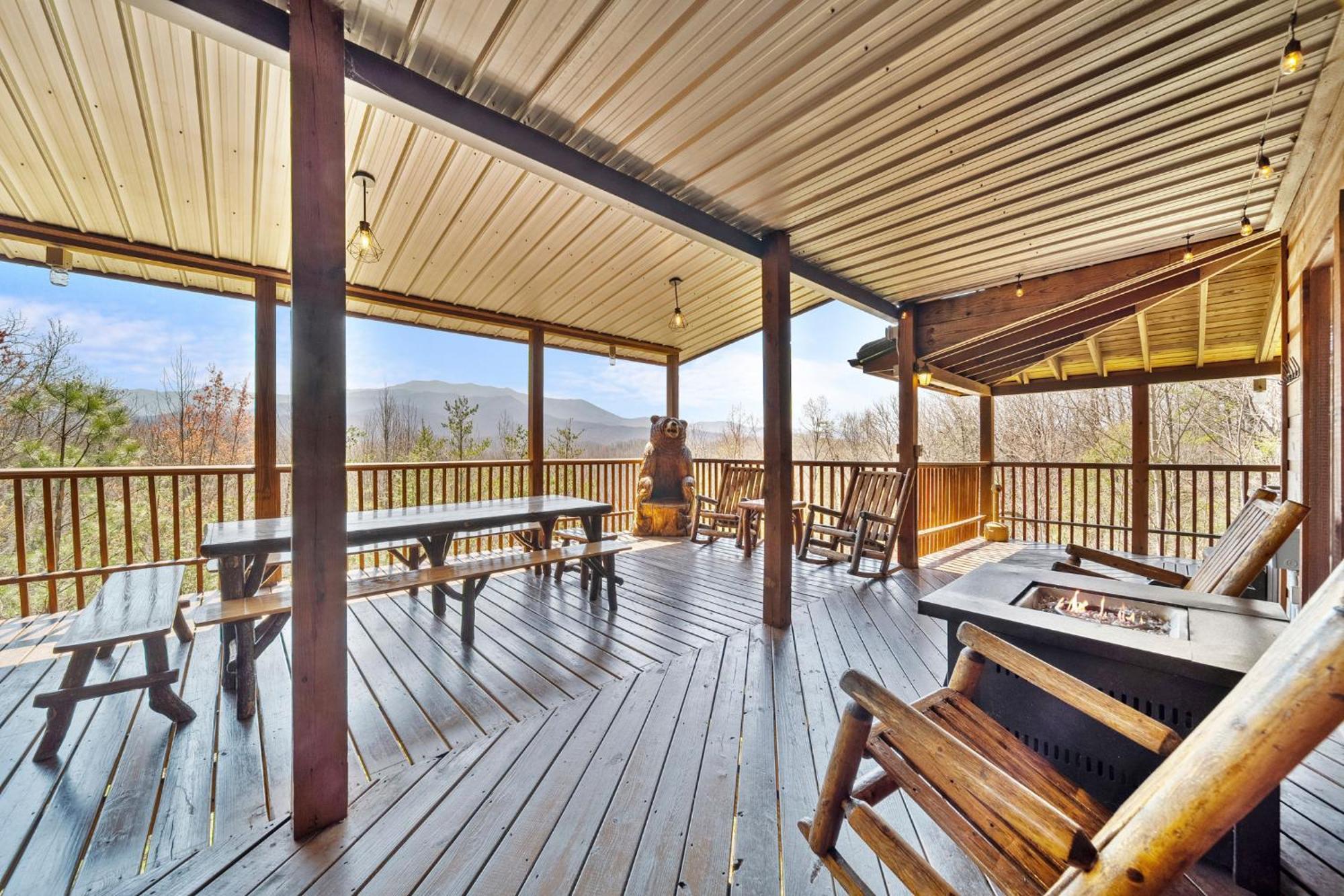 Stairway To Heaven Cabin By Staycating Gatlinburg Exterior foto